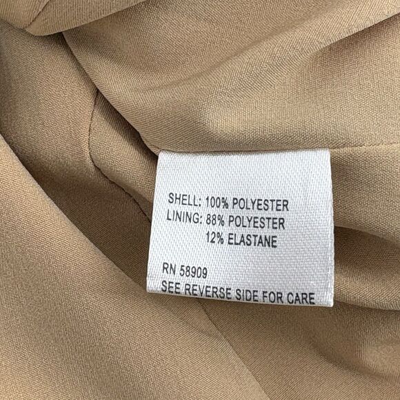 Chelsea & Violet Laura Lace Blouse Top Womens Size 8 Brown Coquette Garden Fairy - Picture 7 of 8